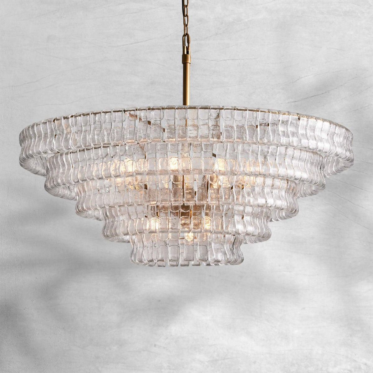 Ghiaccio Round Chandelier 24"36"48"60" - view 29