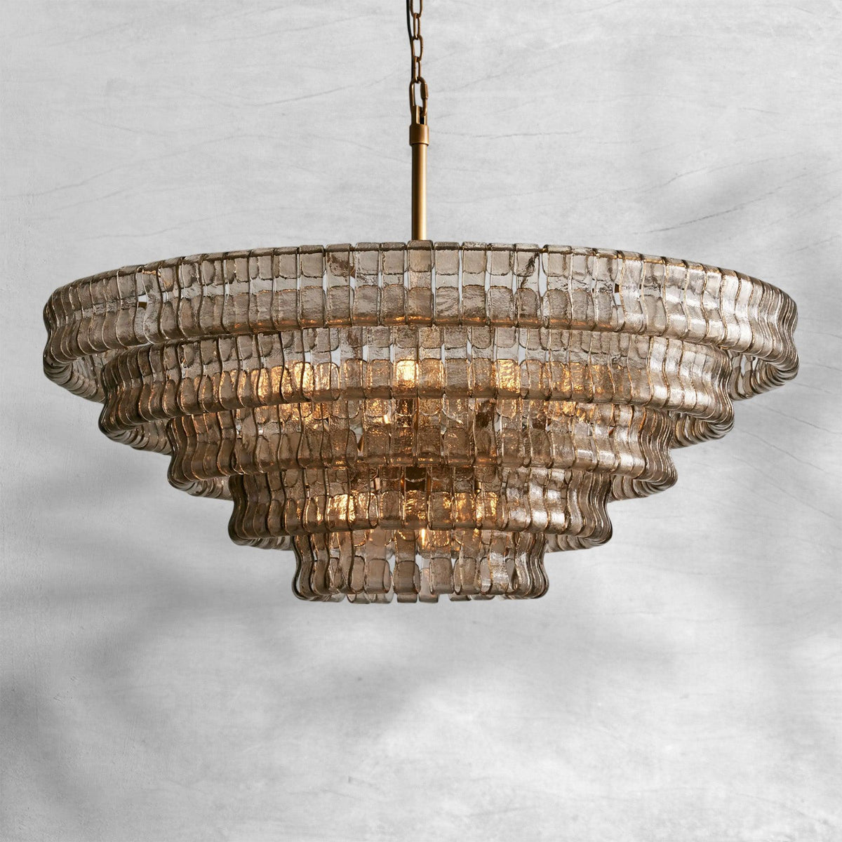 Ghiaccio Round Chandelier 24"36"48"60" - view 33
