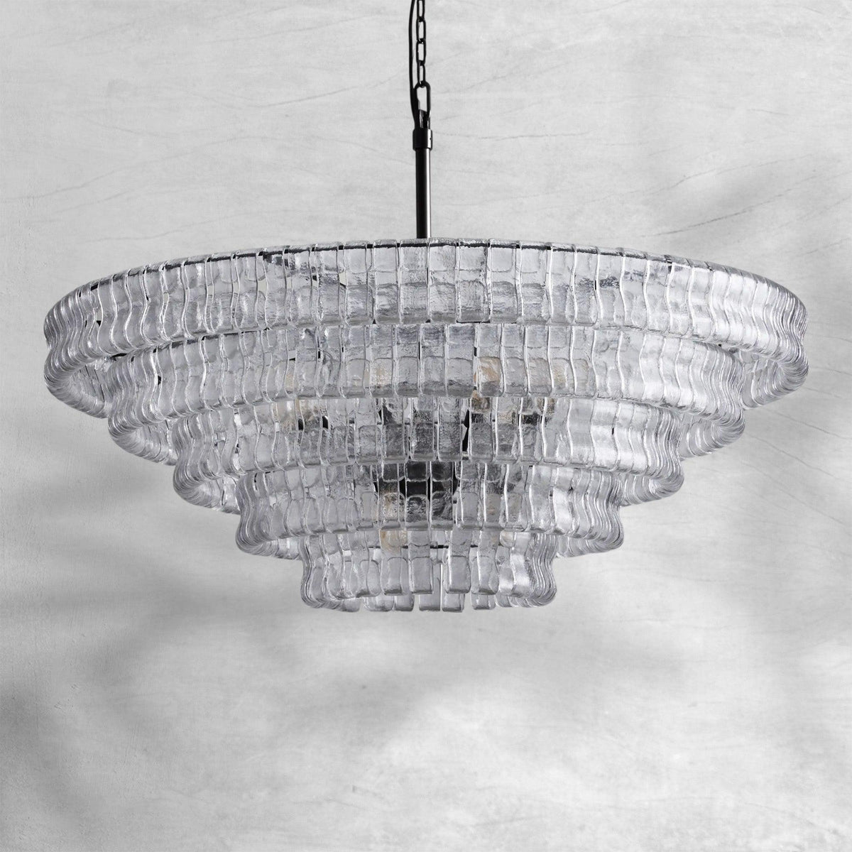 Ghiaccio Round Chandelier 24"36"48"60" - view 32