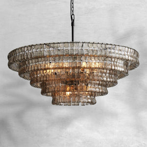 Ghiaccio Round Chandelier 24"36"48"60" - view 35