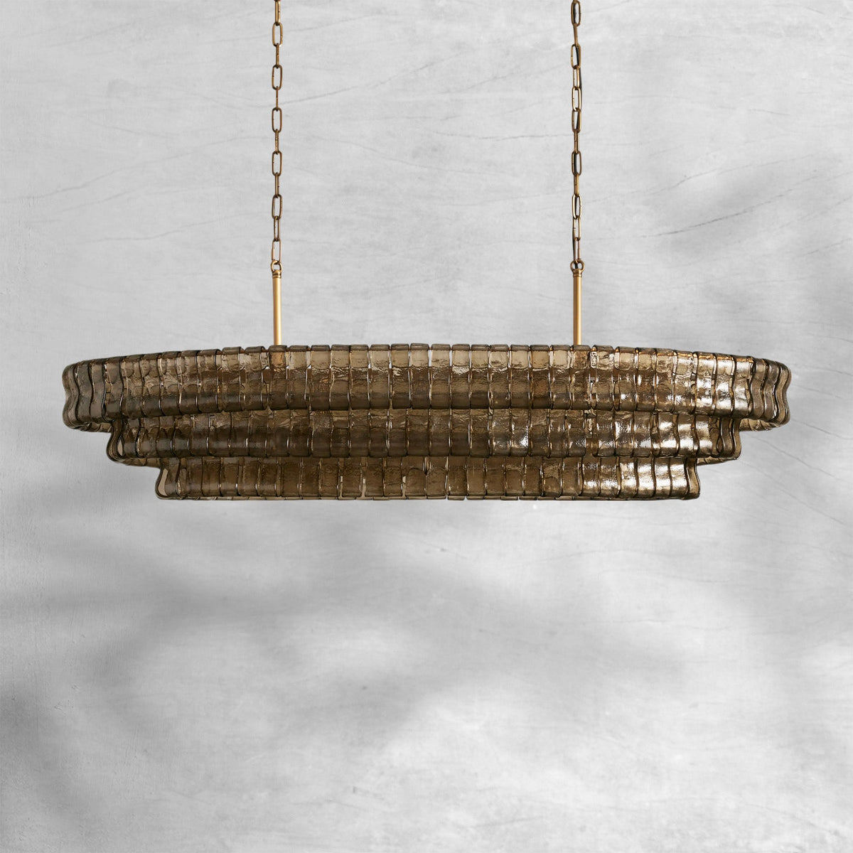 Glacien Oval Chandelier 54"W/65"W - view 14