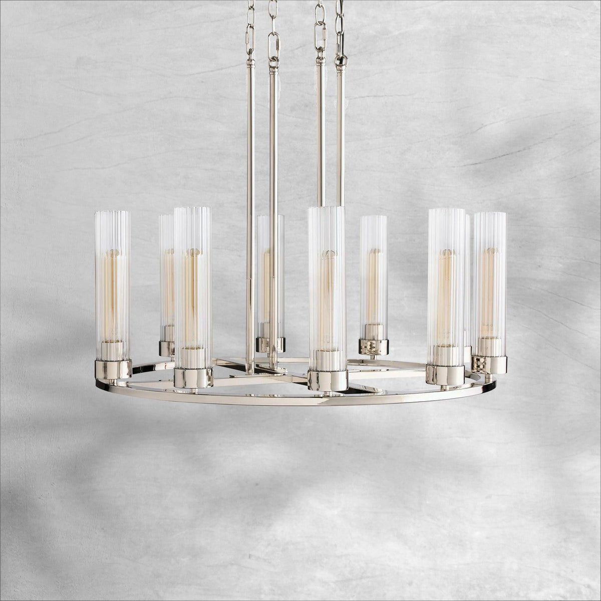 Andreas Round Chandelier 10/12 Light - view 17