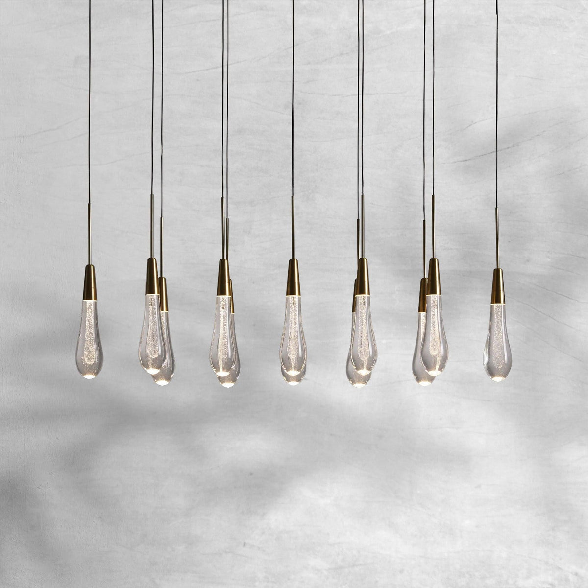 Soltaire Linear Chandelier 37"W - view 3