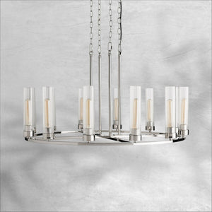 Andreas Round Chandelier 10/12 Light - view 24