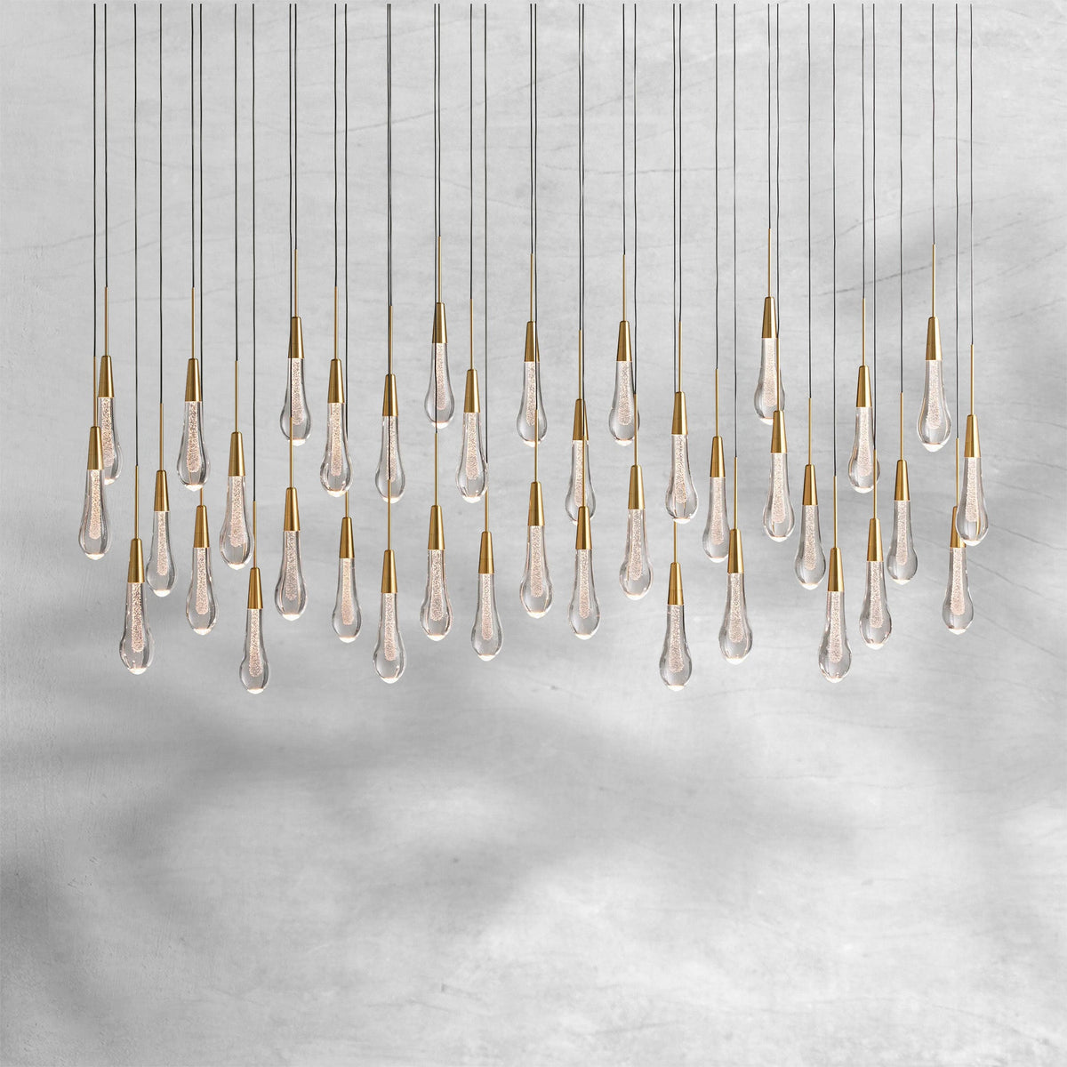 Soltaire Linear Chandelier 37"50"70"87"120" - view 47