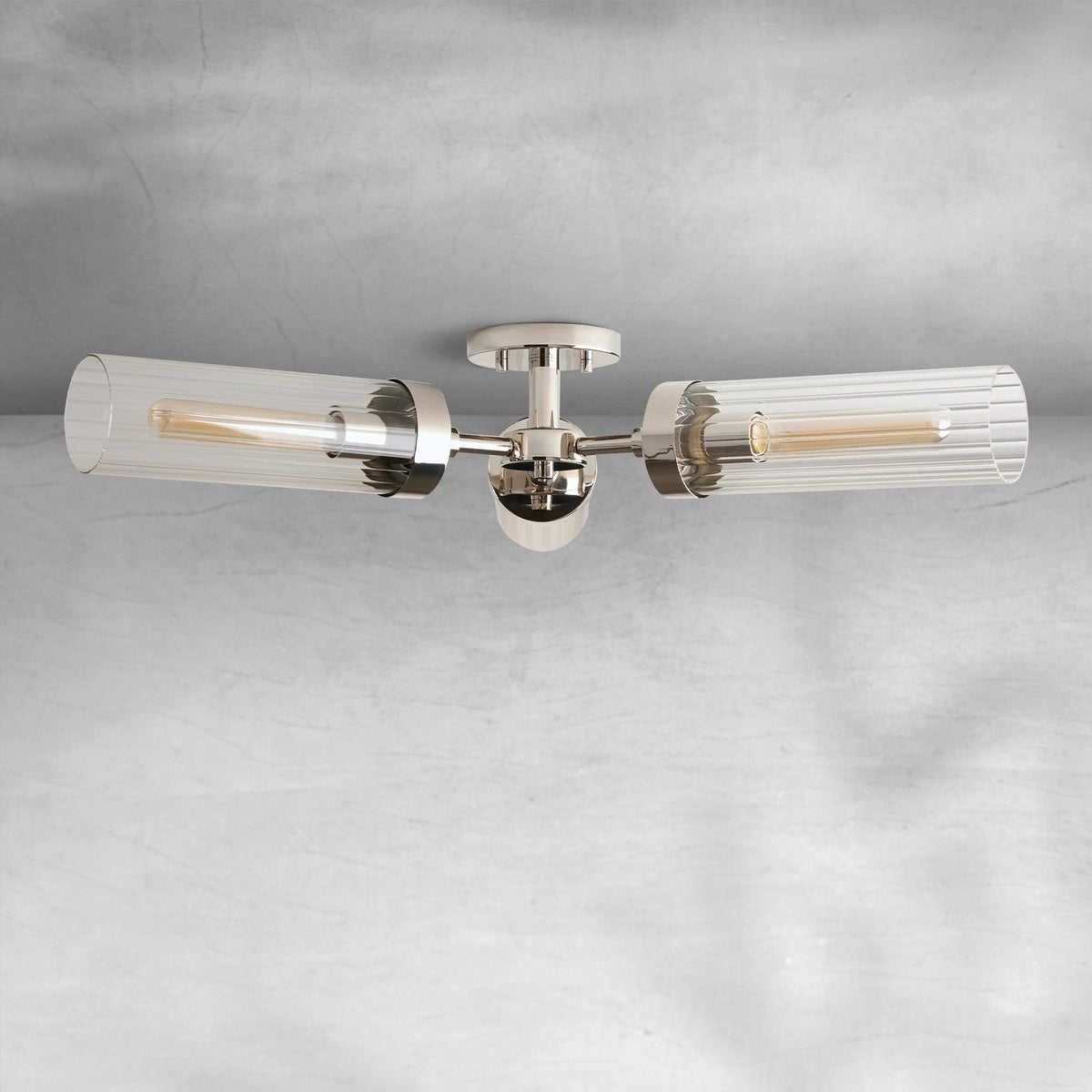 Andreas 3-Light Flushmount, flush mount - view 5