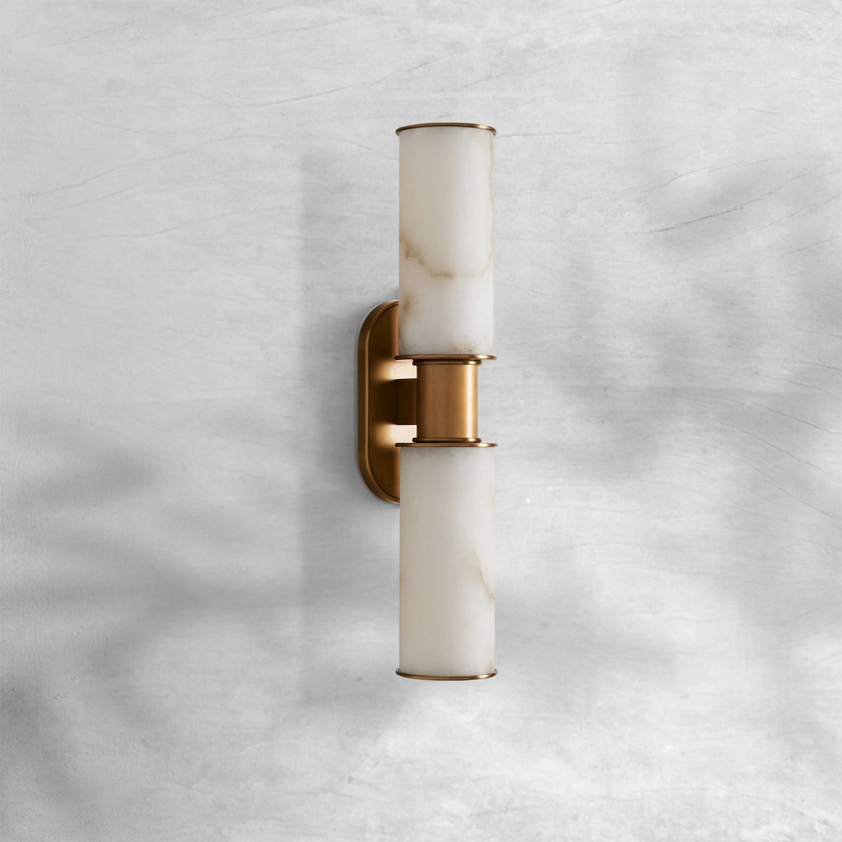 Harlin Alabaster 2-Light Wall Sconce, chandelier - view 2
