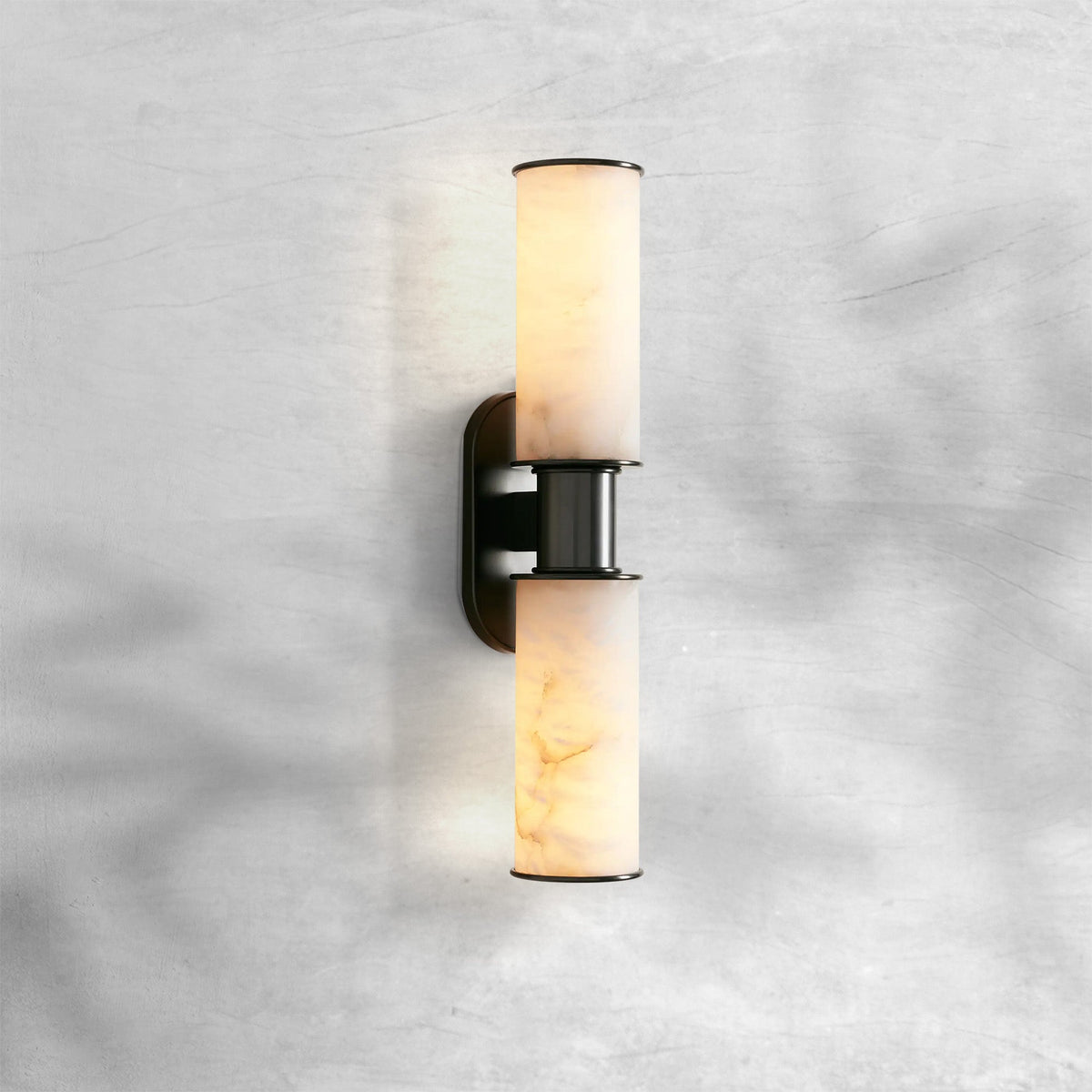 Harlin Alabaster 2-Light Wall Sconce, chandelier - view 4