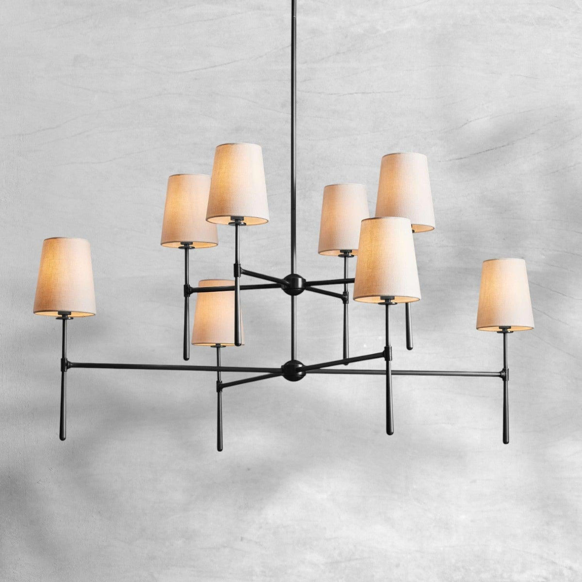 Rhodes 2-Tier Round Chandelier, two-tier - view 4