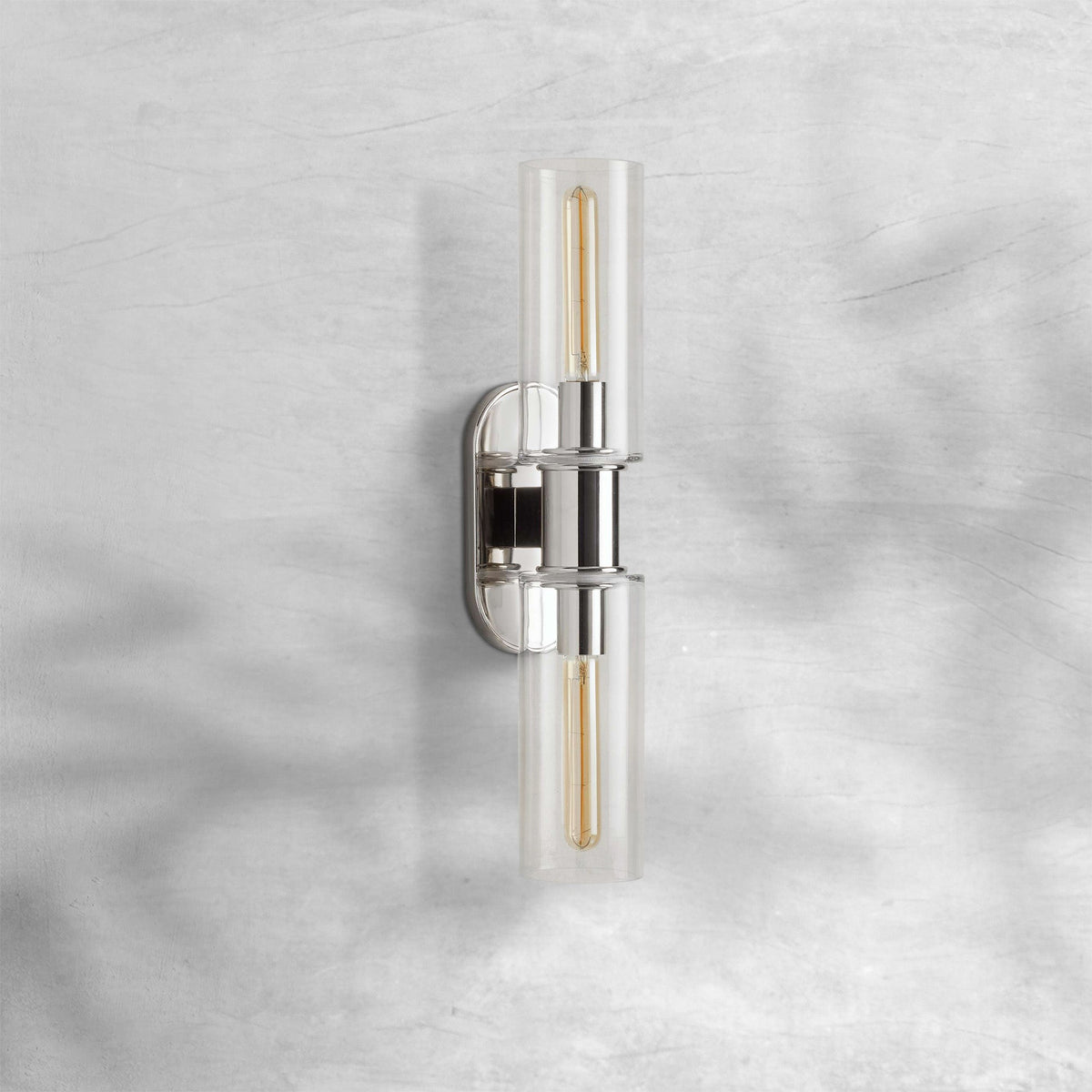 Harlin 2-Light Wall Sconce in Clear - view 8