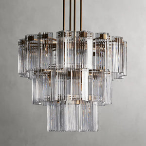 Delsie Round Art Glass Chandelier 38" 48" 60"D - view 27