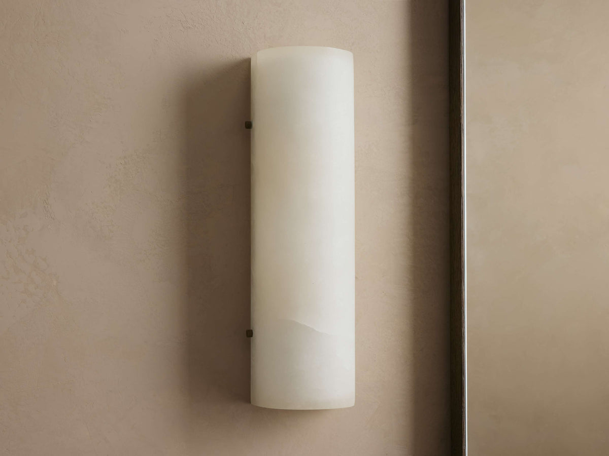 Chayla Alabaster Stone Sconce 12'' 18''H, wall sconce - view 5