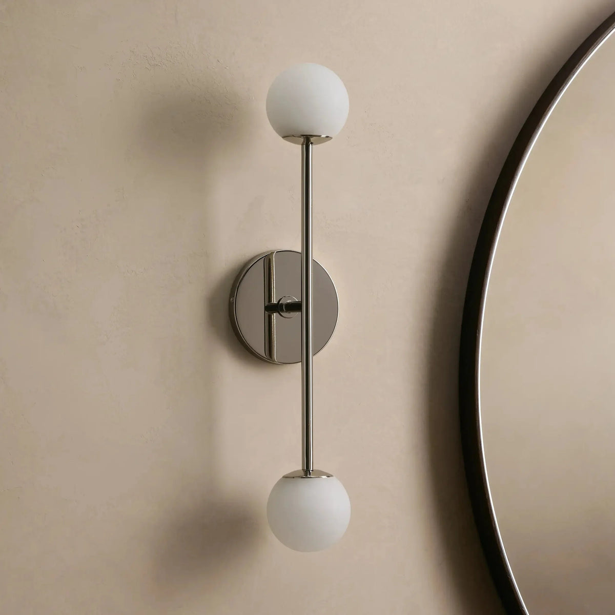 Girouette Double  Alabaster Sconce, wall sconce - view 6
