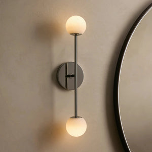 Girouette Double  Alabaster Sconce, wall sconce - view 4