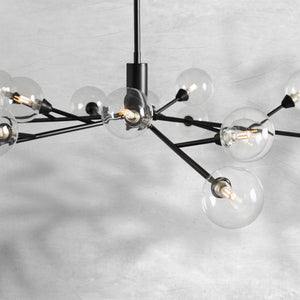 Apollo Round Chandelier 36"47"59" - view 17