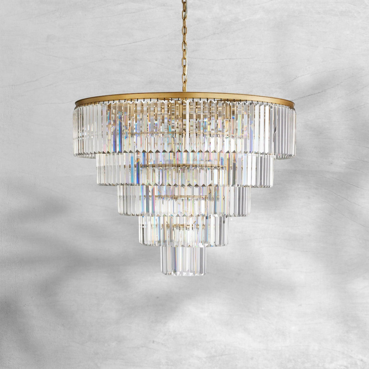 Leyland Tiered Round Chandelier - view 4