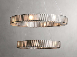 Jeunet 2-Tier Round Chandelier 47''60'', two-tier