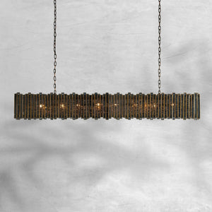 Laila Rectangular Chandelier 37" 49" 70" - view 3