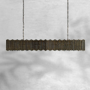 Laila Rectangular Chandelier 37" 49" 70" - view 4