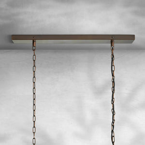 Laila Rectangular Chandelier 37" 49" 70" - view 6