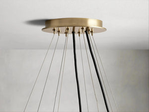 Jeunet 2-Tier Round Chandelier 47''60'', two-tier - view 19