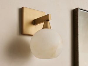 Arica Alabaster Sconce 1 Light, wall sconce - view 3