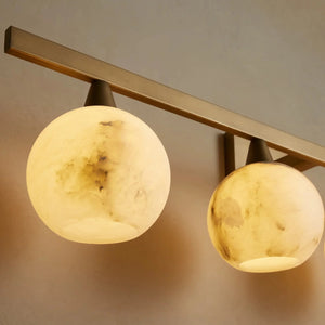 Arica Alabaster Sconce 4 Light, wall sconce - view 3