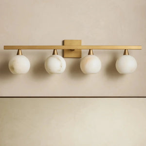 Arica Alabaster Sconce 4 Light, wall sconce - view 2
