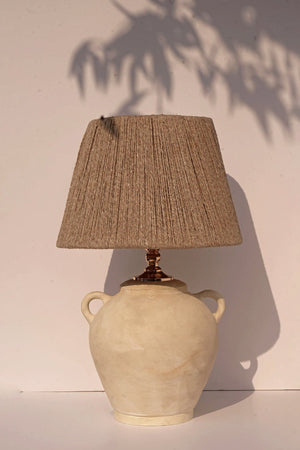 Jute Lampshade Drum - view 4