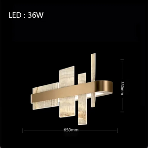 Alabaster Acropolis LED Wall Sconce - view 4
