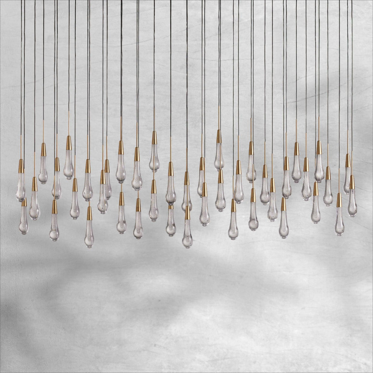 Soltaire Linear Chandelier 37"50"70"87"120" - view 20