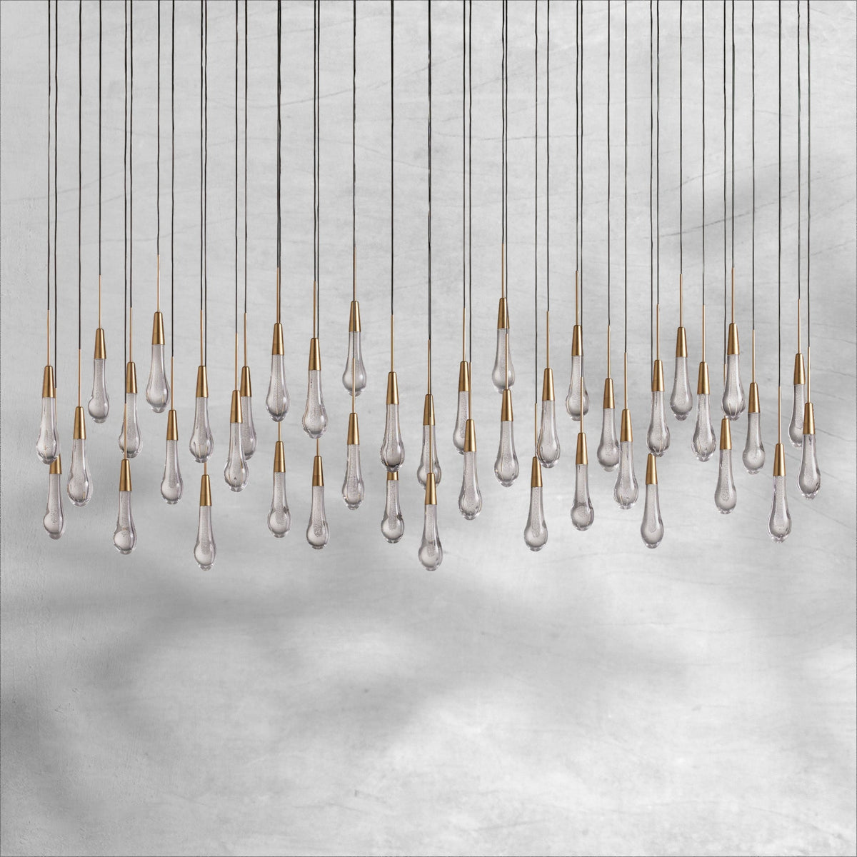 Soltaire Linear Chandelier 37"50"70" - view 15