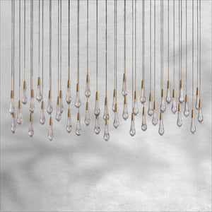 Soltaire Linear Chandelier 37"50"70" - view 15