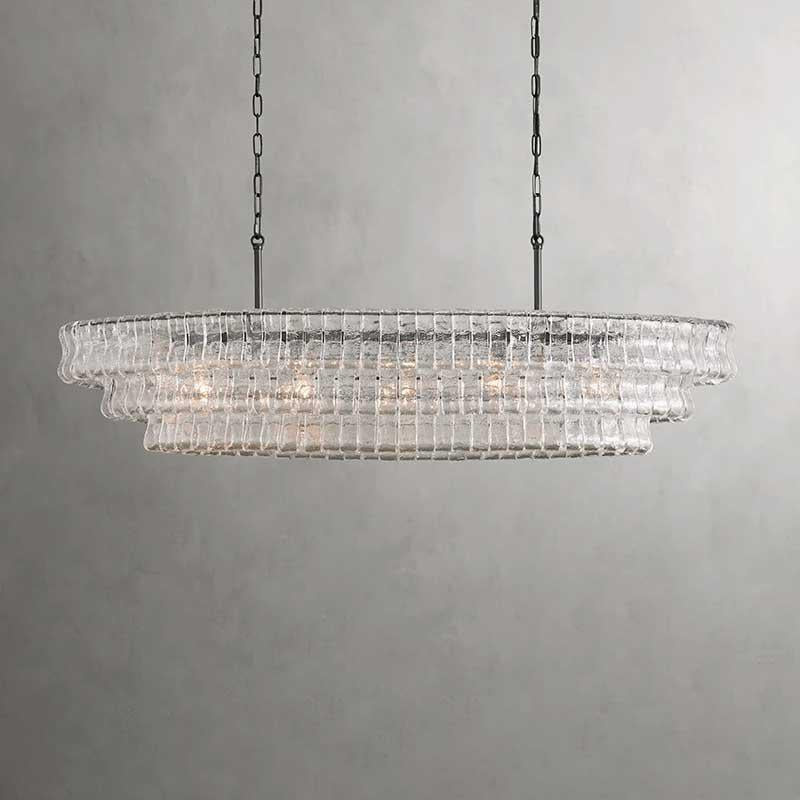 Ghiaccio Oval Chandelier 54''65'' - view 31