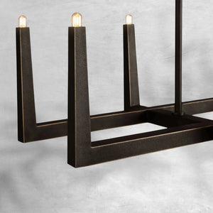 Emmet Linear Chandelier 48''60''72''W - view 22