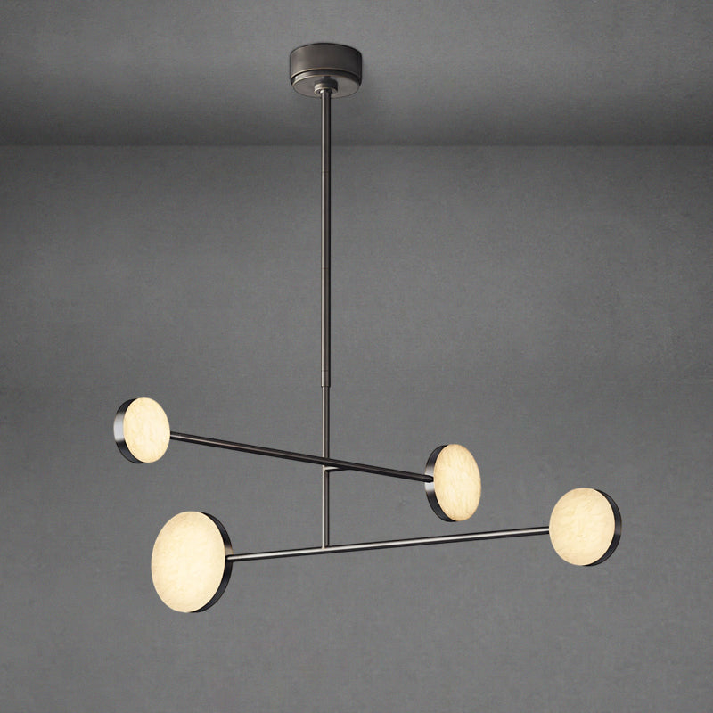 Alaric Mobile Chandelier 36", alabaster - view 3