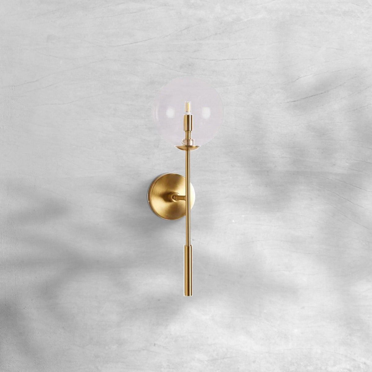 Apollo Glass Ball Wall Sconce - view 2