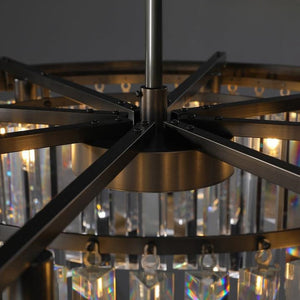 Riel Round Chandelier 32" - view 7