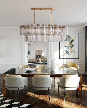 Delsie Oval Chandelier 51''63''72'' - view 5