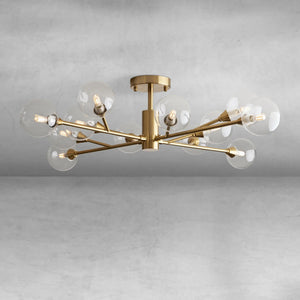 Apollo Moder Glass Ball Flushmount 20''36''47'', flush mount - view 10