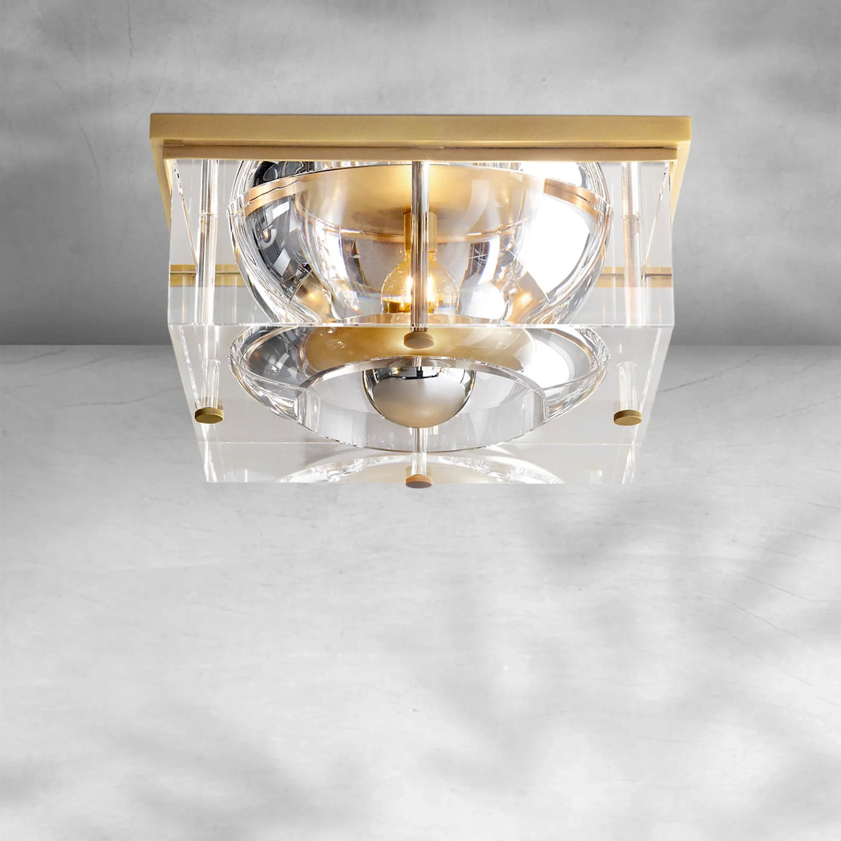 Savilen Square Flushmount 10"12"14", flush mount - view 4