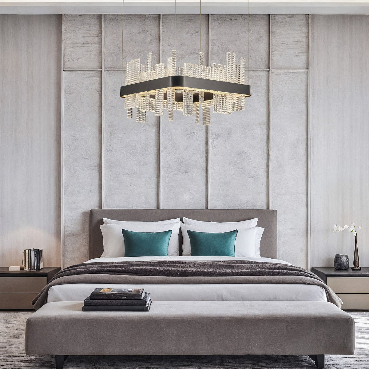 Lyra Glass Pendant Light 19.7" - view 4