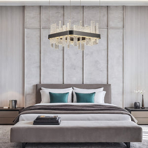 Lyra Glass Pendant Light 19.7" - view 4
