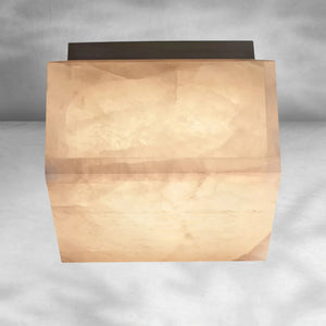 Riora Calcite Square Flushmount 6"10"14", flush mount - view 3