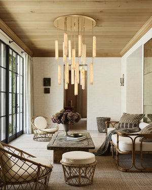 Aureon Alabaster Round Chandelier - view 22