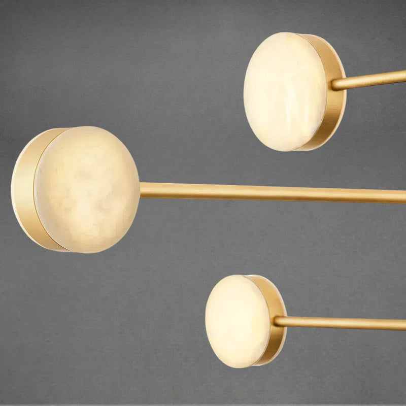 Alaric Mobile Chandelier 46", alabaster - view 6