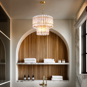 Getfit Classical Round Glass Chandelier - view 2
