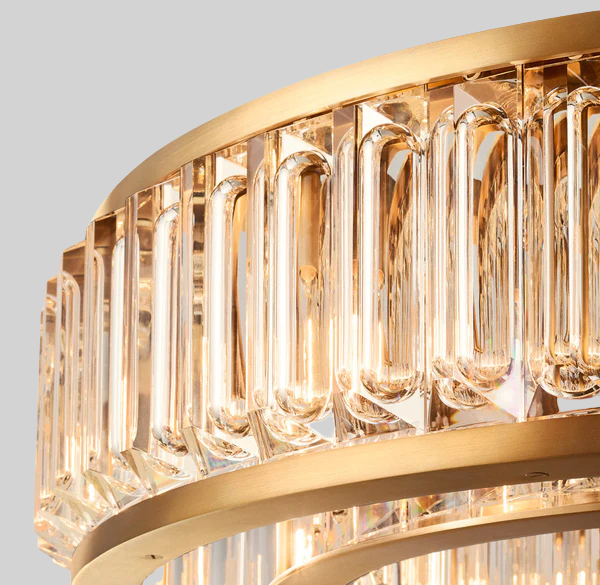Mauriar Round Chandelier 37" - view 4