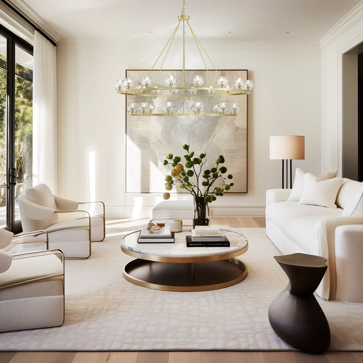 Hertha Round Chandelier - view 10