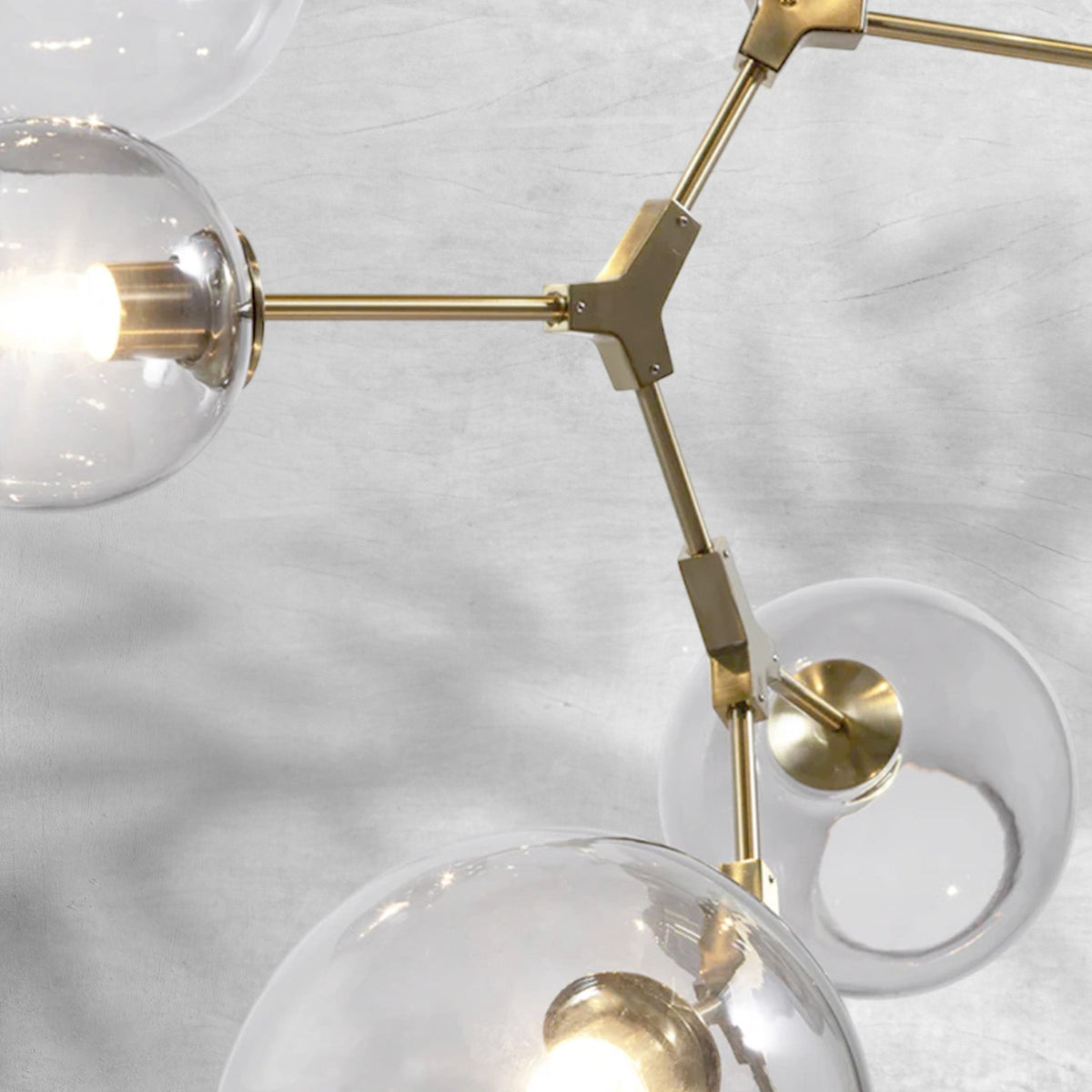 Covington Drop  Globe Branching Bubble Chandelier 38'' - view 12